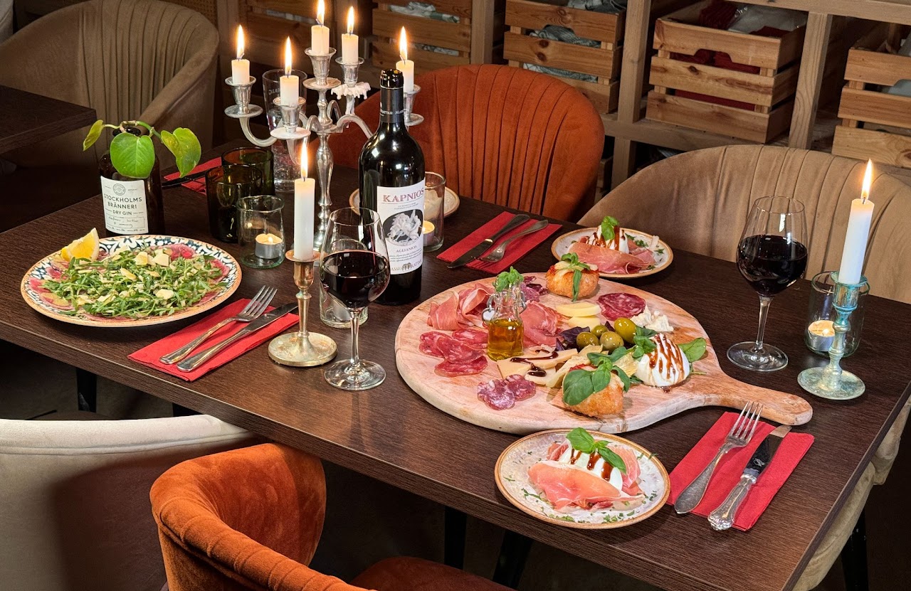 Cateringuppdukning